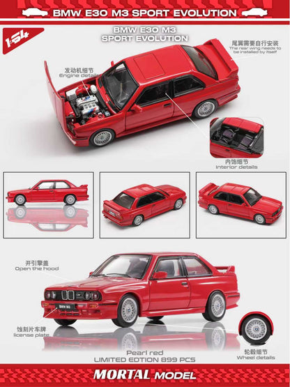 [ETA:  Jan 2026 ] Mortal 1/64 3 Series Mk1 E30 Sedan Sport Evolution