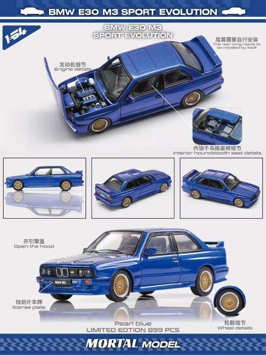 [ETA:  Jan 2026 ] Mortal 1/64 3 Series Mk1 E30 Sedan Sport Evolution