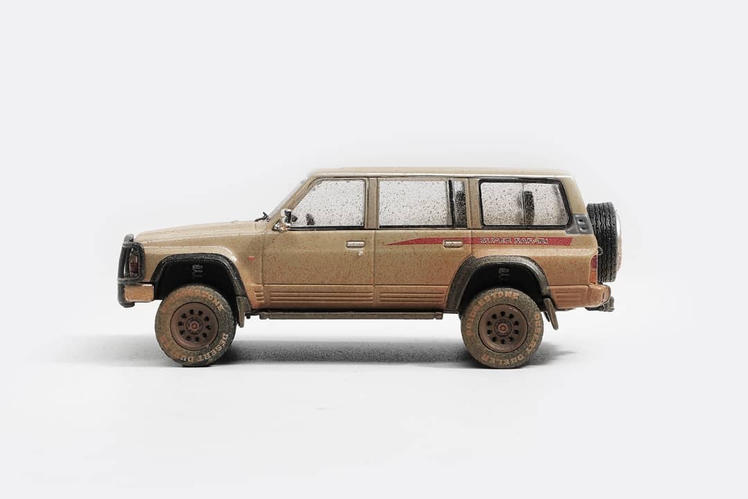 Shadow Pro 1/64  Patrol (Y60) SUV  (500)Sands with Mud Effect