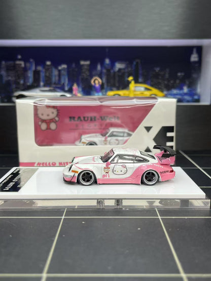 [ETA:  Jan 2026 ] XKE 1/64 RWB 964 GT Wing - Hello Kitty Livery