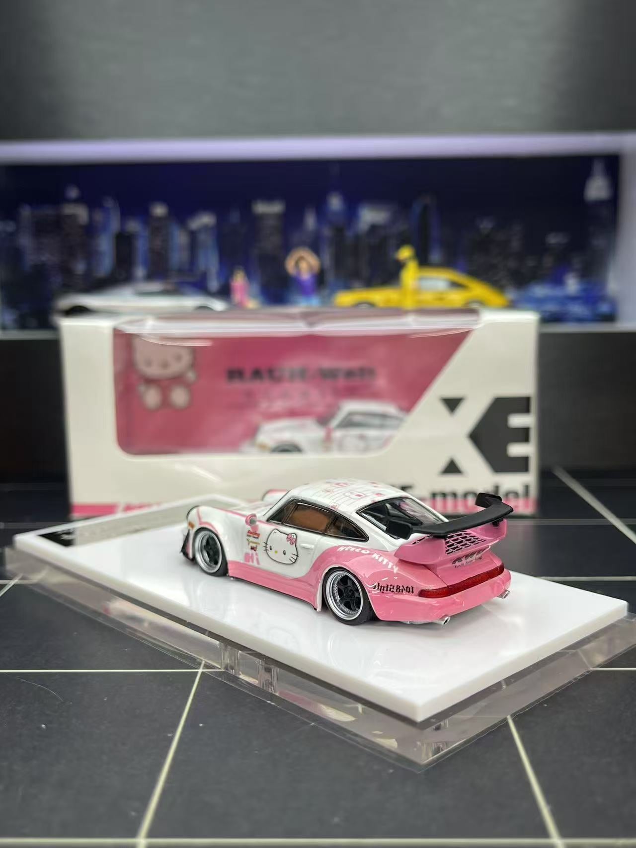 [ETA:  Jan 2026 ] XKE 1/64 RWB 964 GT Wing - Hello Kitty Livery