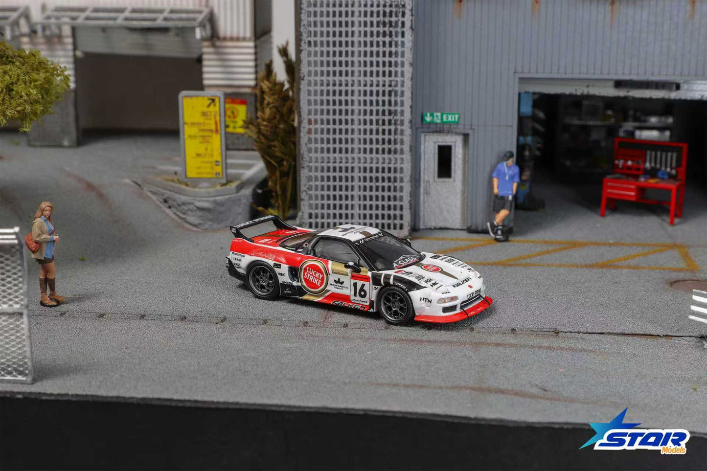 [ETA:  Mar 2026 ] Star Model 1/64 LB-Works NSX Red-White 16# Livery