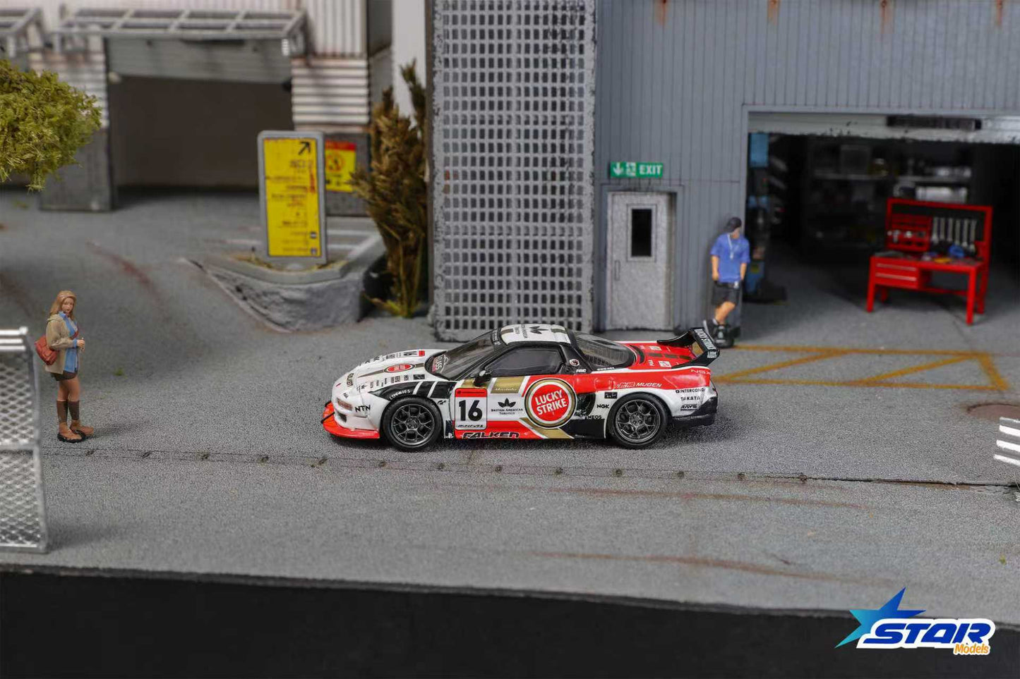 [ETA:  Mar 2026 ] Star Model 1/64 LB-Works NSX Red-White 16# Livery