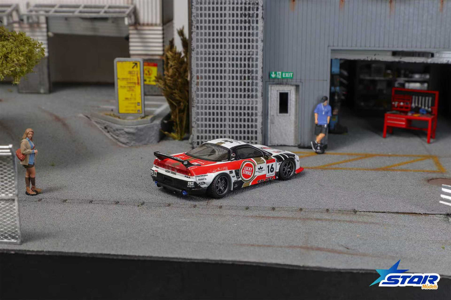 [ETA:  Mar 2026 ] Star Model 1/64 LB-Works NSX Red-White 16# Livery