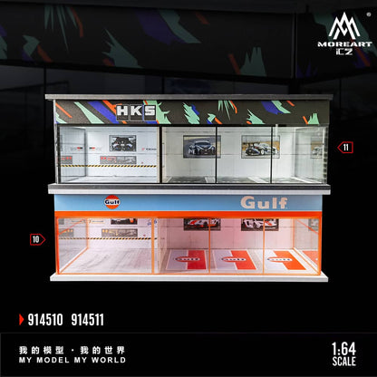 [ETA:  Mar 2026 ] MoreArt 1/64 HKS/Gulf Show RoomSize: 30 x 15 x 10cm
