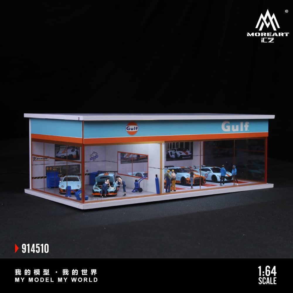 [ETA:  Mar 2026 ] MoreArt 1/64 HKS/Gulf Show RoomSize: 30 x 15 x 10cm