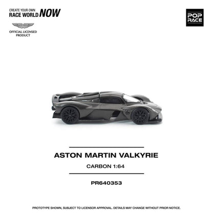 [ETA:  May 2026 ] Pop Race 1/64 Aston Martin Valkyrie Carbon Edition(PR640353)