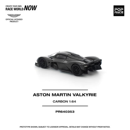 [ETA:  May 2026 ] Pop Race 1/64 Aston Martin Valkyrie Carbon Edition(PR640353)