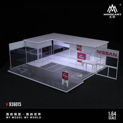 [ETA:  Mar 2026 ] MoreArt 1/64 Show Room - Nissan
Size: 30 x 30 x 11.5cm