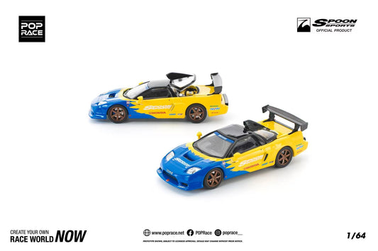 [ETA:  May 2026 ] Pop Race 1/64 NSX-R GT Spoon Livery (PR640310)