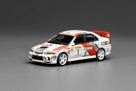 [ETA:  May 2026 ] Motorhelix 1/64 Mitsubish  Lancer Evolution IV  - Monte Carlo #1 Livery