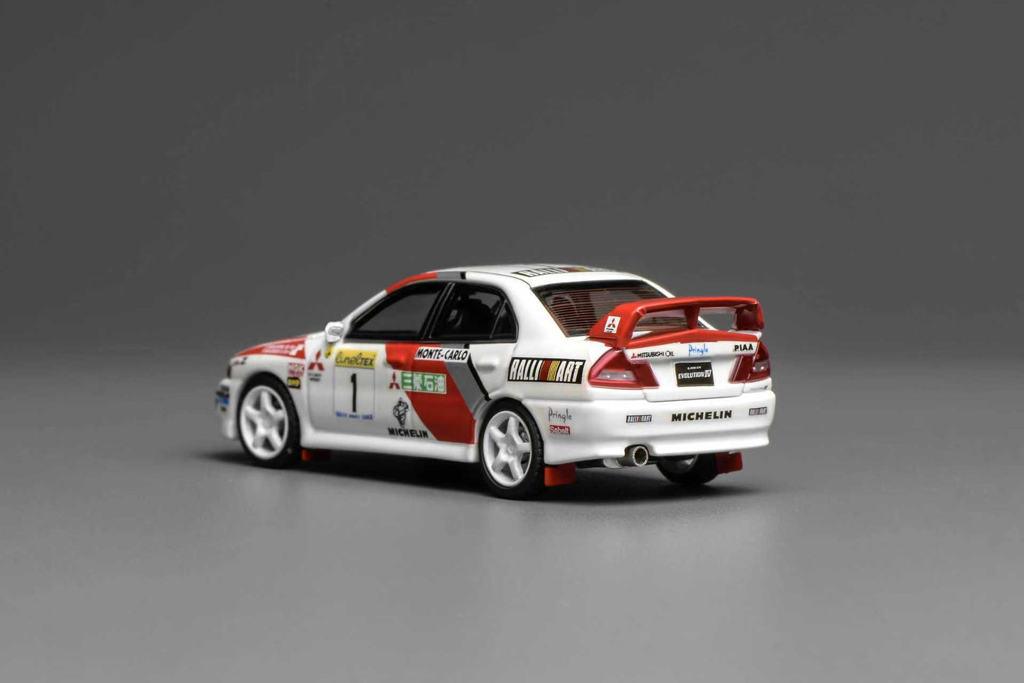 [ETA:  May 2026 ] Motorhelix 1/64 Mitsubish  Lancer Evolution IV  - Monte Carlo #1 Livery