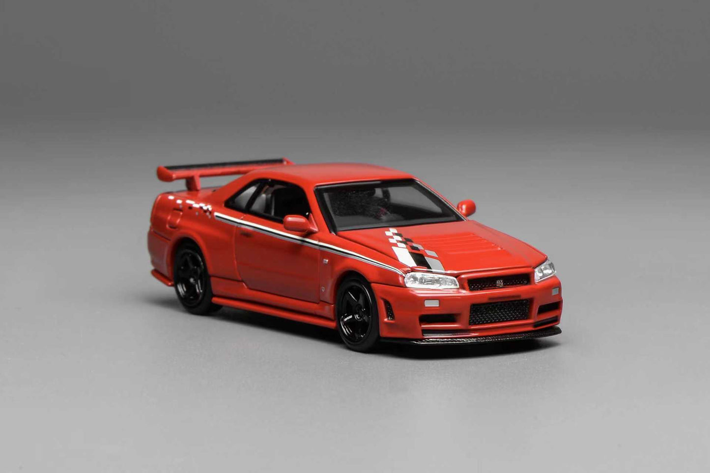 [ETA:  May 2026 ] Motorhelix 1/64 Nissan Skyline GT-R  R34  Nismo Z-Tune Red