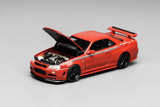 [ETA:  May 2026 ] Motorhelix 1/64 Nissan Skyline GT-R  R34  Nismo Z-Tune Red