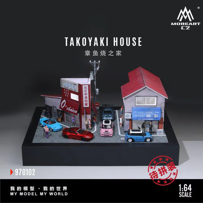 [ETA:  Apr 2026 ] MoreArt 1/64 TAKOYAKI HOUSE
 Size: 32.5 x 23.5 x 18.8cm