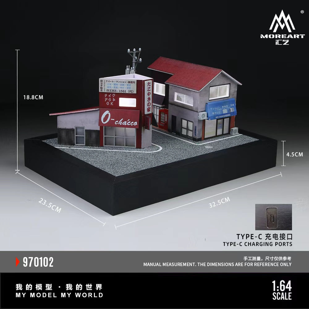 [ETA:  Apr 2026 ] MoreArt 1/64 TAKOYAKI HOUSE
 Size: 32.5 x 23.5 x 18.8cm