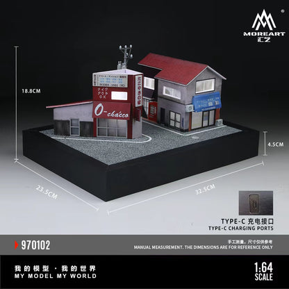 [ETA:  Apr 2026 ] MoreArt 1/64 TAKOYAKI HOUSE
 Size: 32.5 x 23.5 x 18.8cm