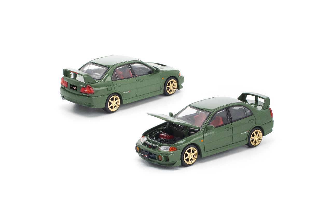 [ETA:  Jun 2026 ] Enigma x Pop Race 1/64 Lancer Evolution EVO IV - Green (Blister Card Version)