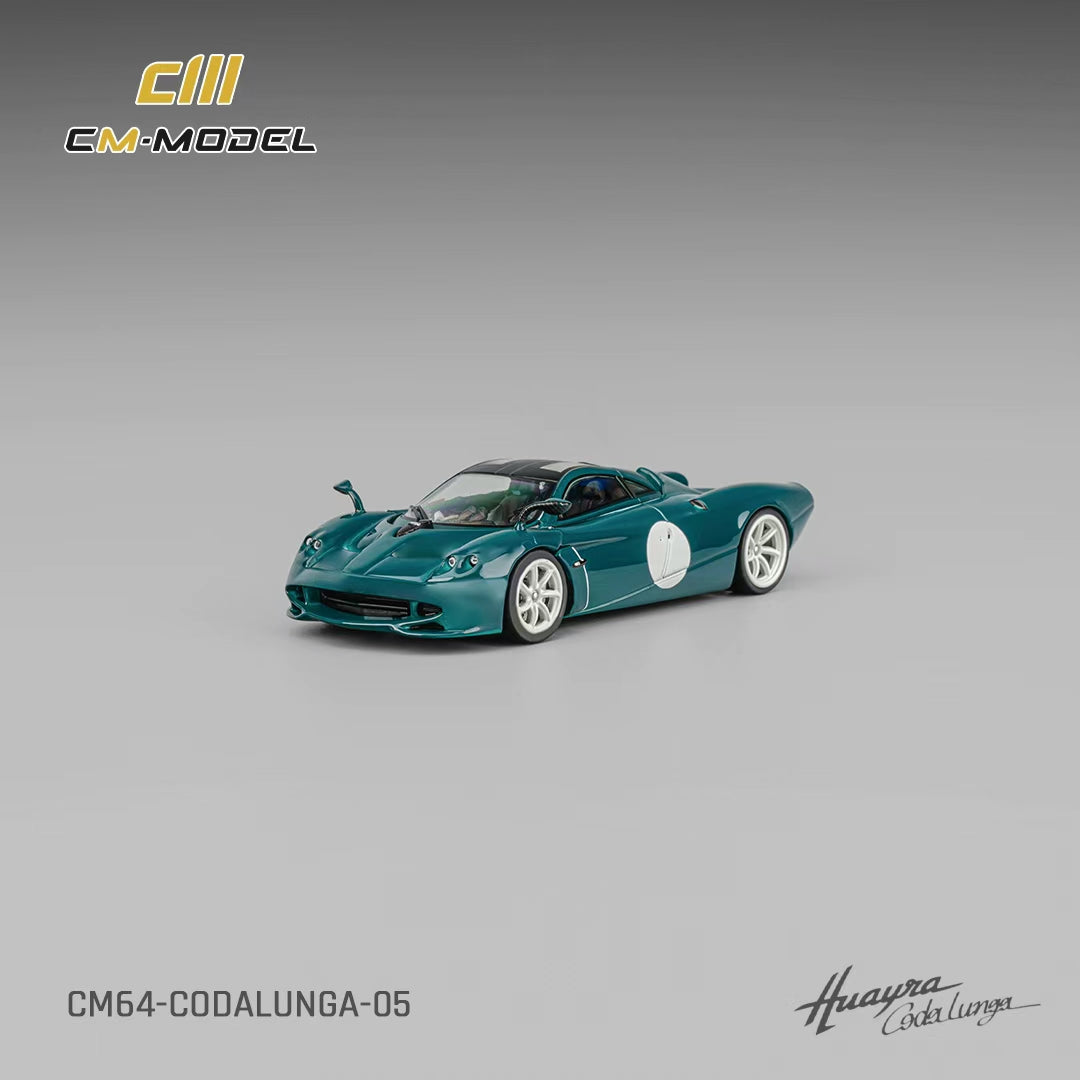 [ETA:  May 2026 ] CM Model 1/64 Pagani  Huayra Codalunga - Green