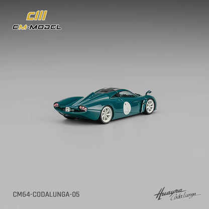[ETA:  May 2026 ] CM Model 1/64 Pagani  Huayra Codalunga - Green