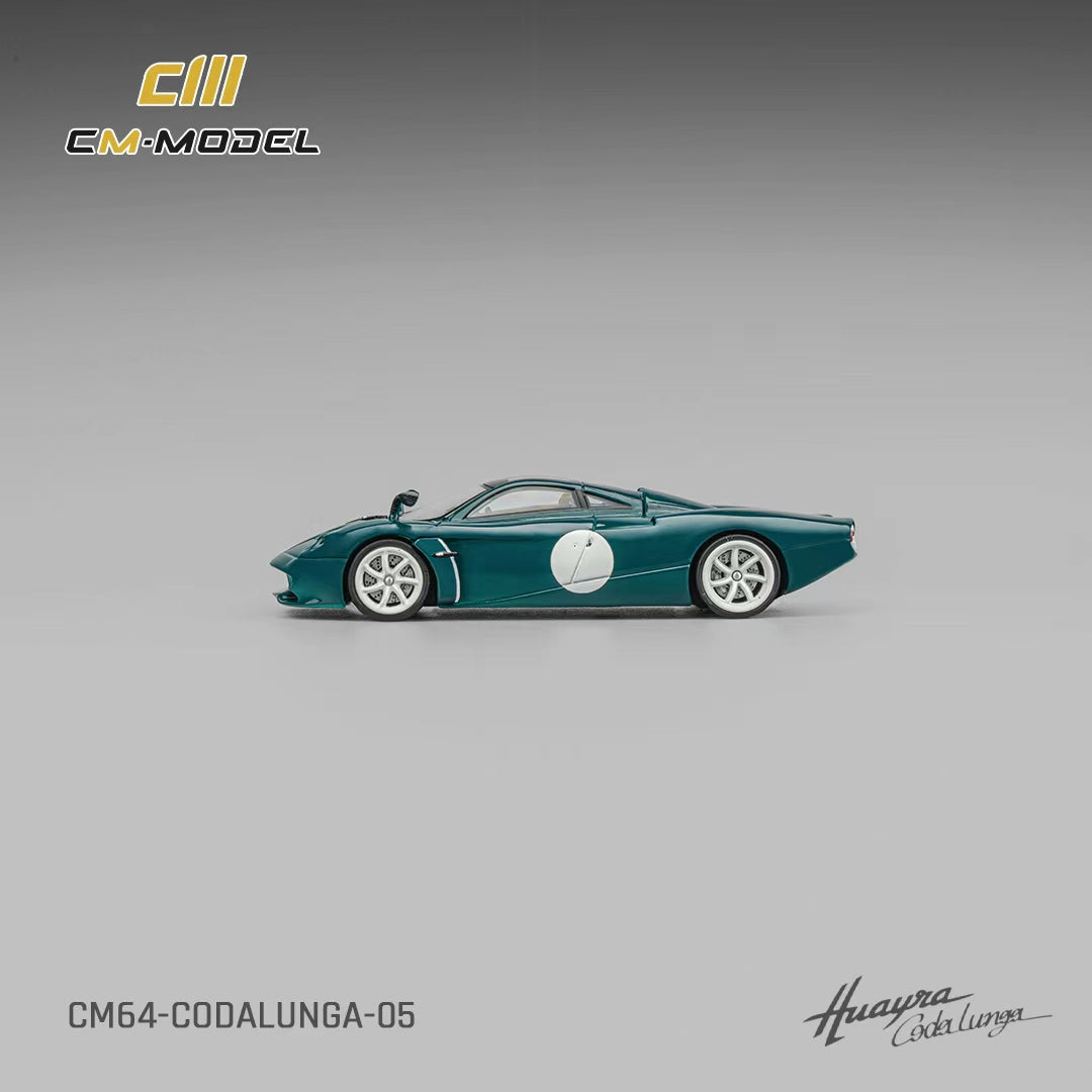 [ETA:  May 2026 ] CM Model 1/64 Pagani  Huayra Codalunga - Green