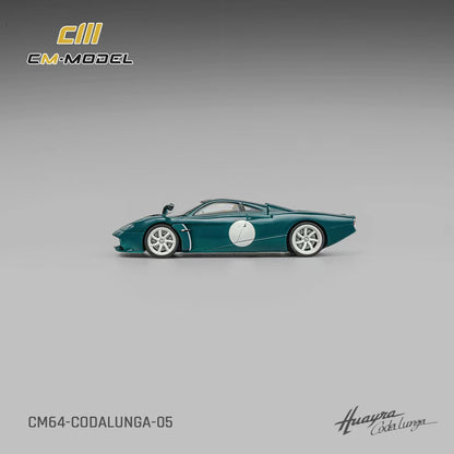 [ETA:  May 2026 ] CM Model 1/64 Pagani  Huayra Codalunga - Green