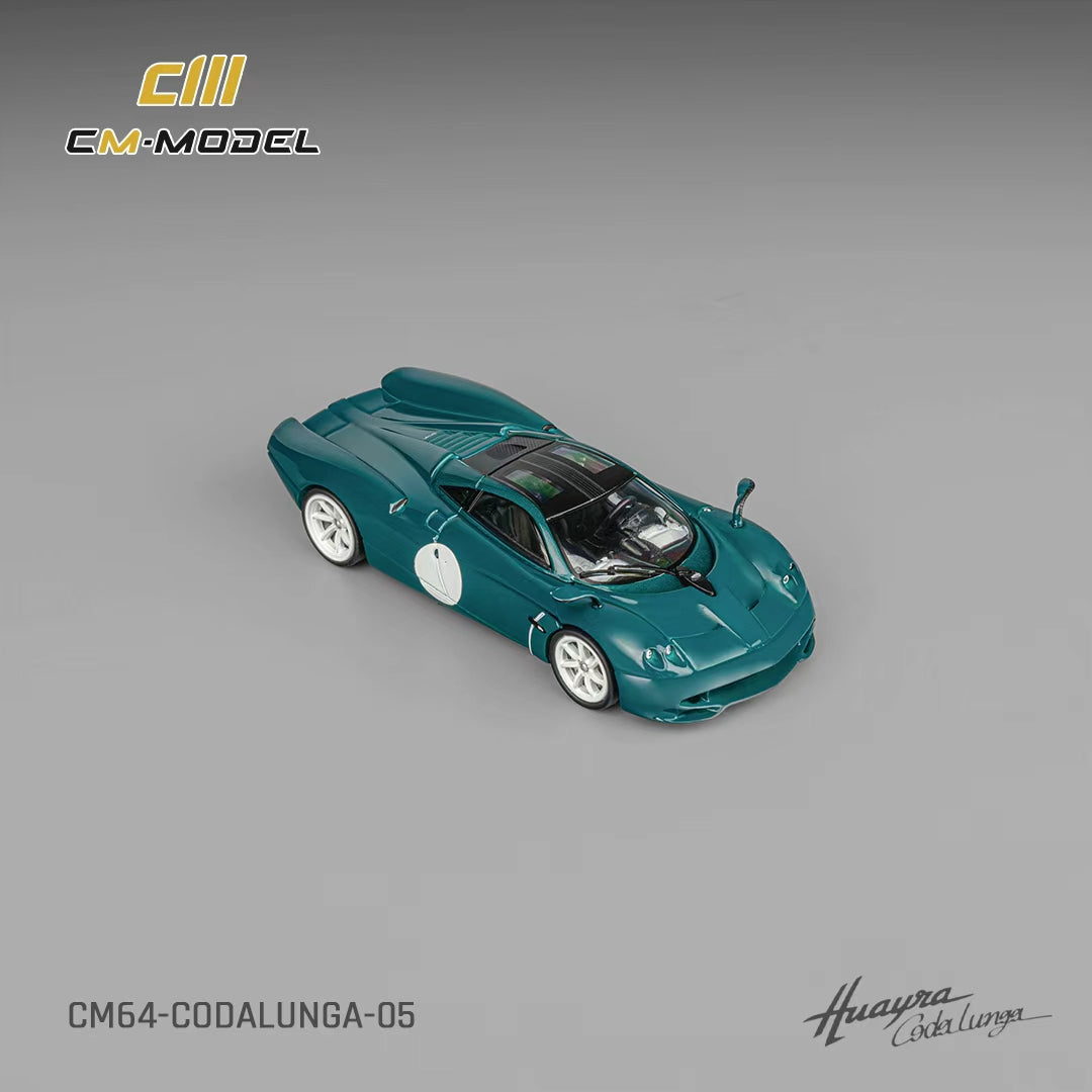 [ETA:  May 2026 ] CM Model 1/64 Pagani  Huayra Codalunga - Green