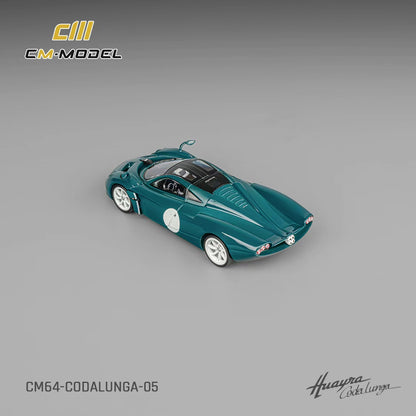 [ETA:  May 2026 ] CM Model 1/64 Pagani  Huayra Codalunga - Green