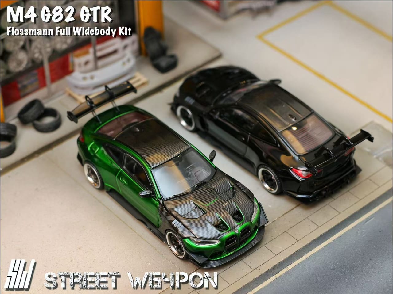 [ETA:  May 2026 ] Street Weapon 1/64 M4 G82 GTR Edition Flossmann Auto Design Widebody Modified
