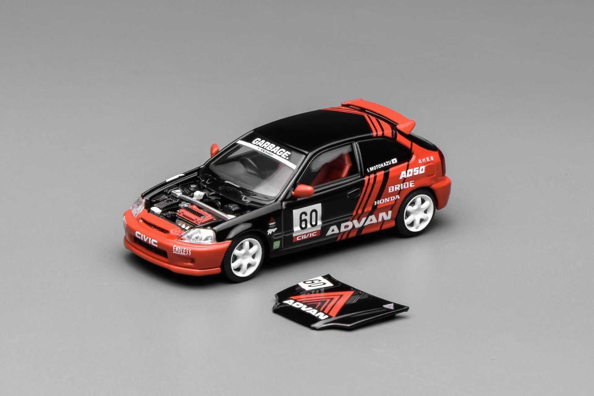 ETA: Jun 2026 ] MotorHelix 1/64 Honda Civic Type-R EK9