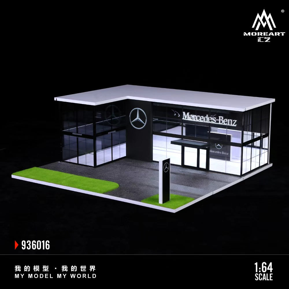 [ETA:  Apr 2026 ] MoreArt 1/64 Auto Show Room  - Benz(MO936016)
Size: 30 x 30 x 11.5cm