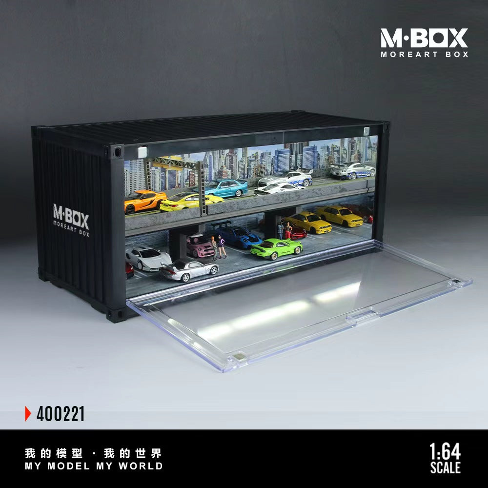 [ETA:  May 2026 ] MBOX 1/64 Overpass Container Diorama (MB400221)  Size: 38.7 x 16 x 16.5cm