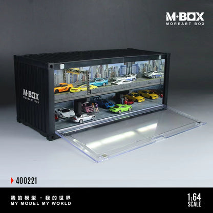 [ETA:  May 2026 ] MBOX 1/64 Overpass Container Diorama (MB400221)  Size: 38.7 x 16 x 16.5cm