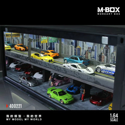 [ETA:  May 2026 ] MBOX 1/64 Overpass Container Diorama (MB400221)  Size: 38.7 x 16 x 16.5cm