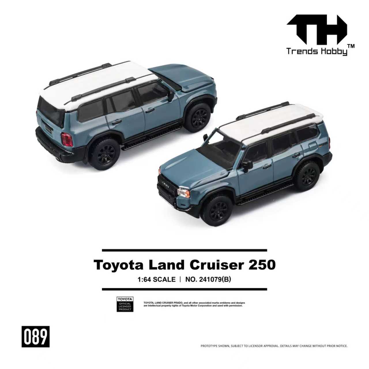 ETA: Apr 2026 ] Trend Hobby 1/64 Toyota Land Cruiser Mk5 250