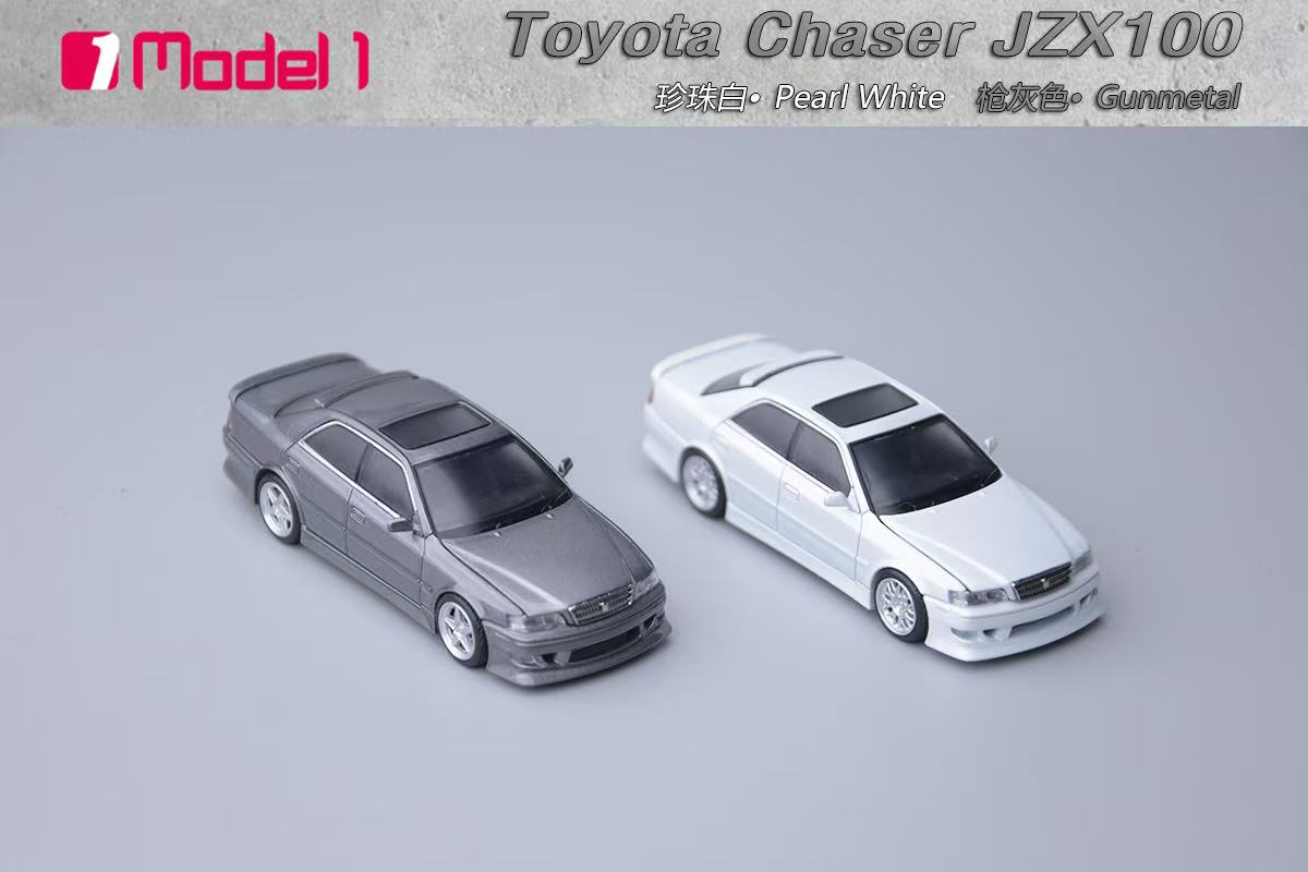 1/64 改 トヨタ JZX100 Chaser ST garage風 関村 Hobby Japan