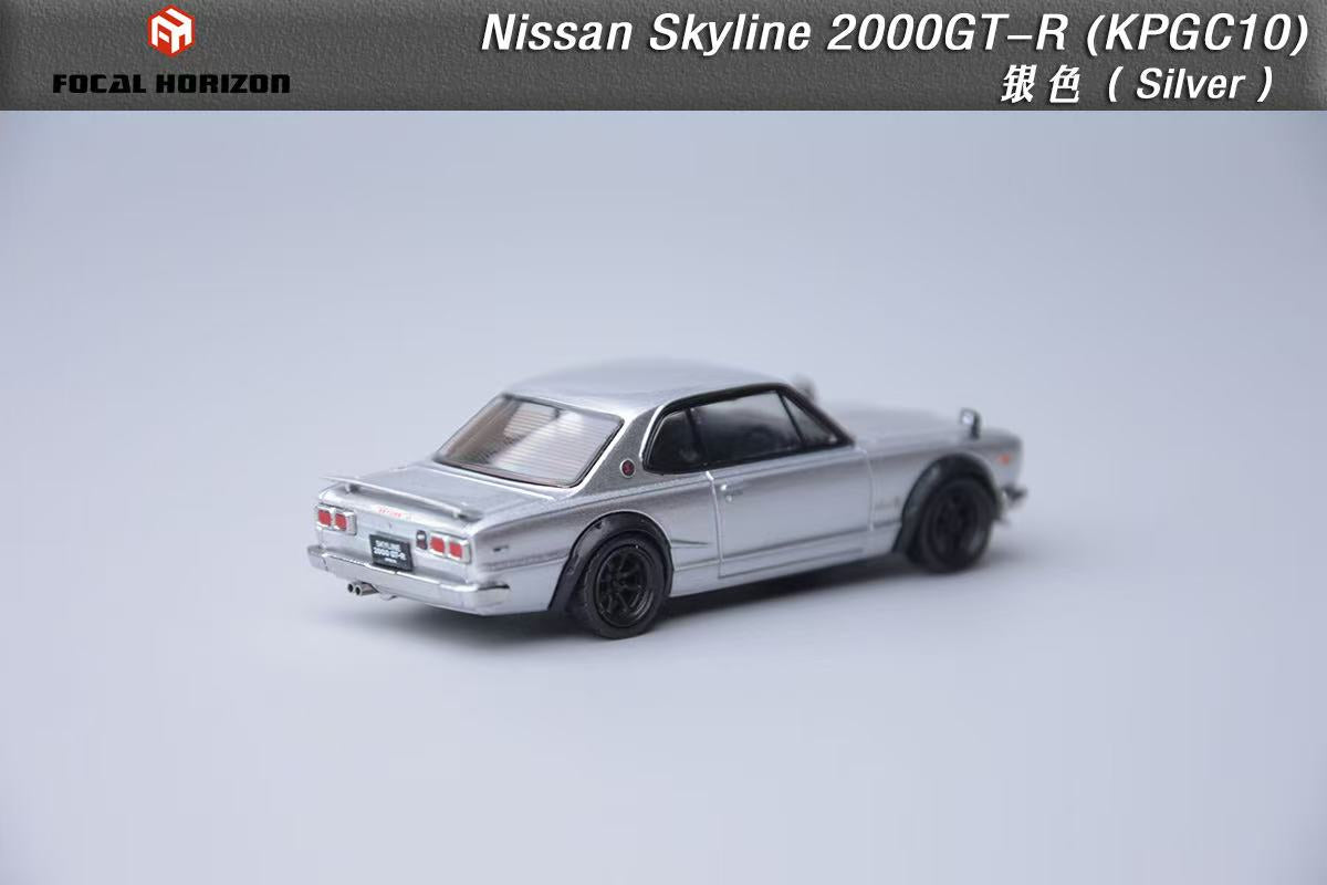 [ETA:  May 2026 ] Focal Horizon 1/64 Skyline 2000GT-R KPGC10 Silver