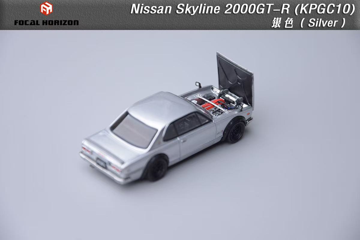 [ETA:  May 2026 ] Focal Horizon 1/64 Skyline 2000GT-R KPGC10 Silver