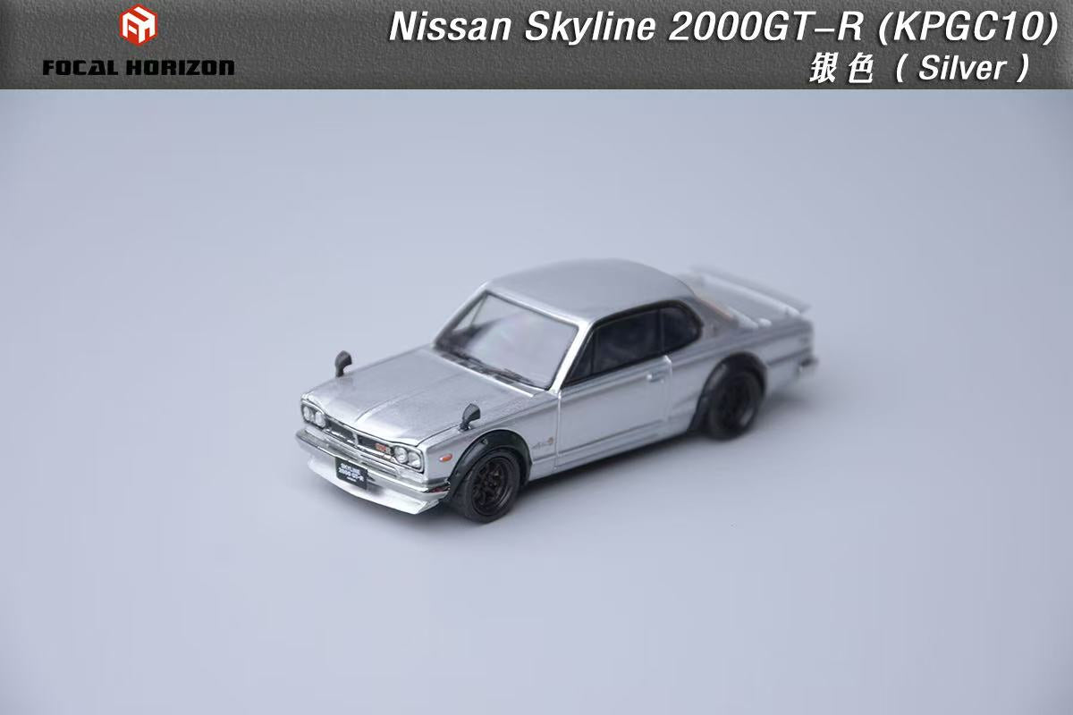 [ETA:  May 2026 ] Focal Horizon 1/64 Skyline 2000GT-R KPGC10 Silver