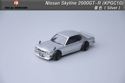 [ETA:  May 2026 ] Focal Horizon 1/64 Skyline 2000GT-R KPGC10 Silver