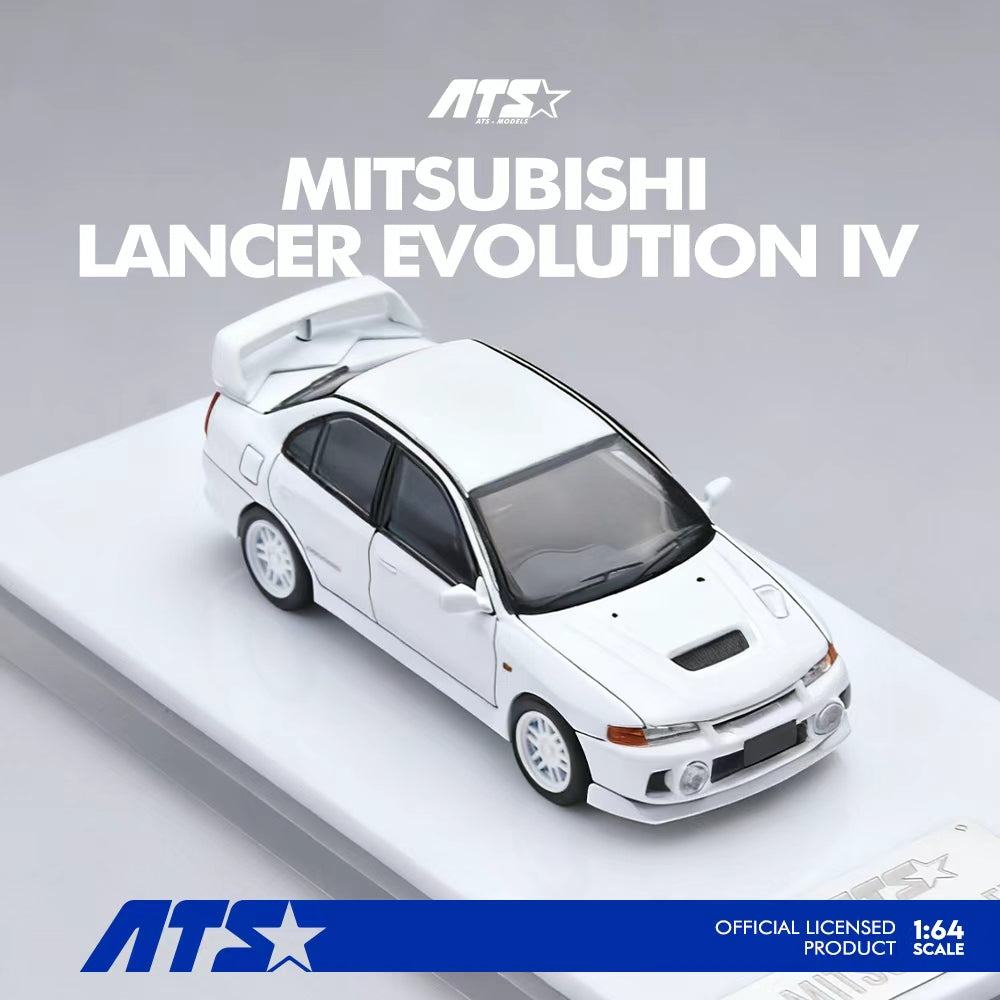 [ETA:  Apr 2026 ] ATS 1/64 Mitsubishi Evolution IV  White
