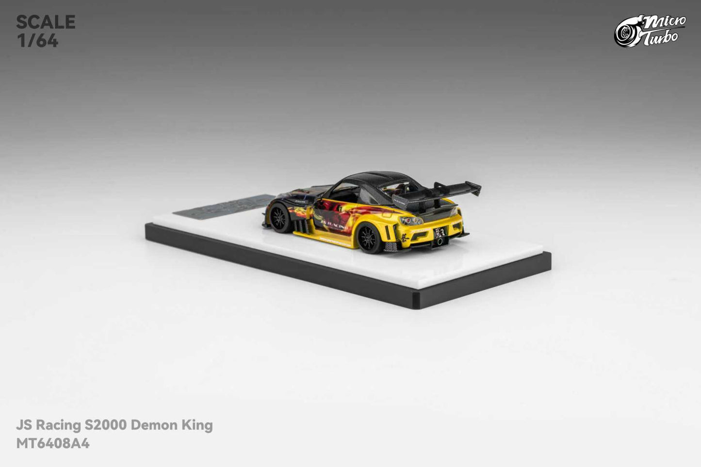 [ETA:  Mar 2026 ] MicroTurbo 1/64 2025 Foshan APA Xpo Event Car - S2000 AP1 J's Racing Modified Demon King Livery