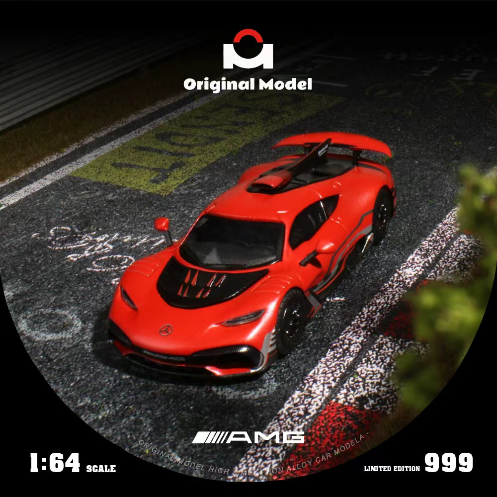 [ETA:  Mar 2026 ] Original Model 1/64 AMG One Rock Red