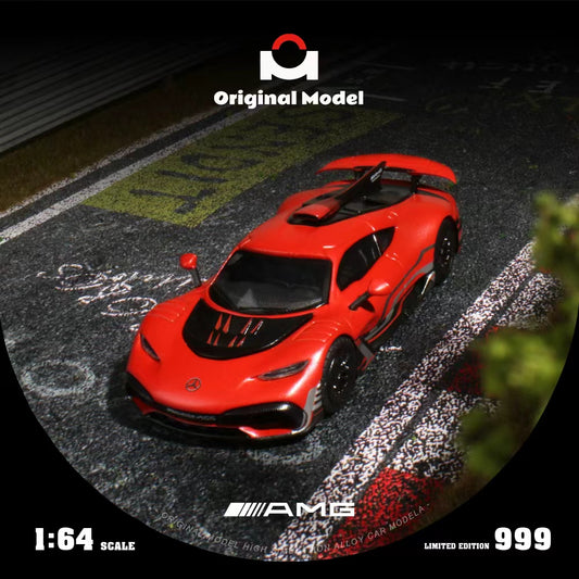 [ETA:  Mar 2026 ] Original Model 1/64 AMG One Rock Red