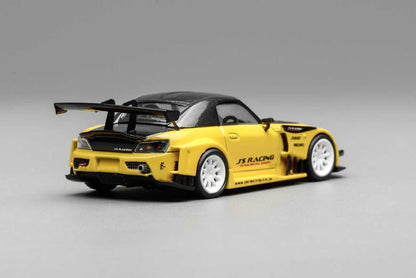 [ETA:  Jul 2026 ] Motorhelix 1/64 Honda  S2000 J's Racing - New Indy Pearl Yellow