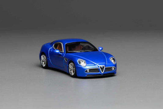 [ETA:  Jul 2026 ] Motorhelix 1/64 Alfa Romeo 8C Competizione 2008 - Metallic Blue