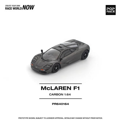 [ETA:  Aug 2026 ] Pop Race 1/64 McLaren F1 Carbon Edition