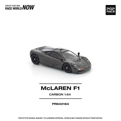 [ETA:  Aug 2026 ] Pop Race 1/64 McLaren F1 Carbon Edition
