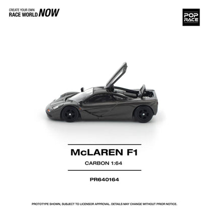[ETA:  Aug 2026 ] Pop Race 1/64 McLaren F1 Carbon Edition