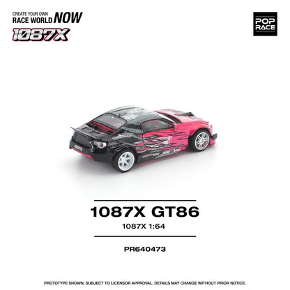 [ETA:  Aug 2026 ] Pop Race 1/64 86 / GT86, 66G 1087x Customized Red-Black Livery